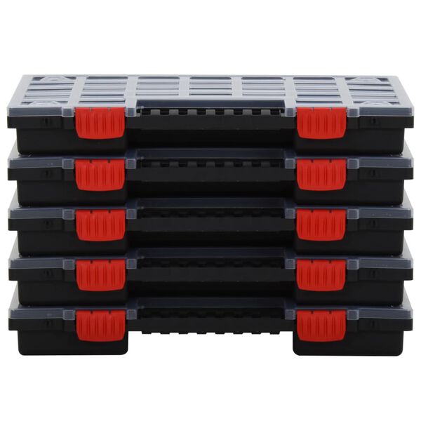 vidaXL Lajittelulaatikot 10 kpl 40x30x5 cm polypropeeni