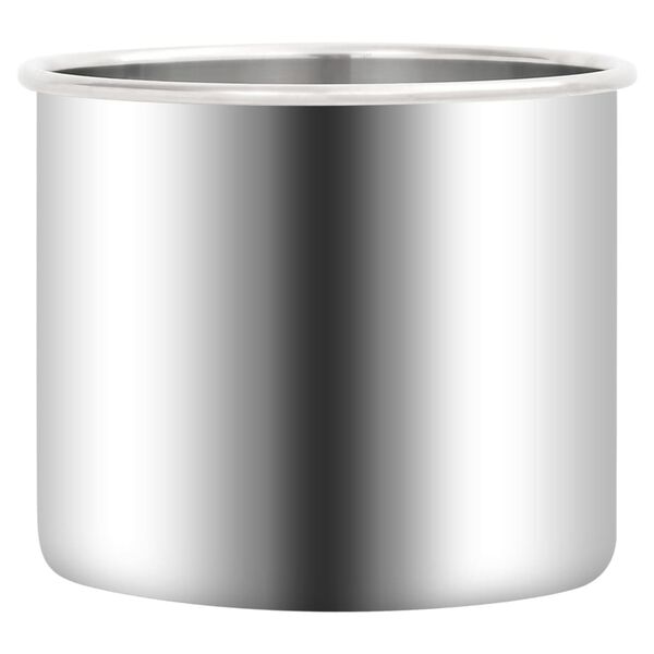 vidaXL Tyhji&ouml;kammio ruostumaton ter&auml;s 7,4 l