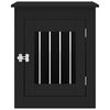 vidaXL Koiranh&auml;kki/kaluste musta 55x75x65 cm tekninen puu