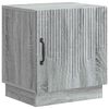 vidaXL Y&ouml;p&ouml;yt&auml; Harmaa Sonoma 43 x 34,5 x 47 cm Tekninen puu
