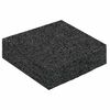 vidaXL Kumirouhepatiop&auml;&auml;llyste Musta 9 x 9 x 2 cm Kumi