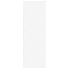 vidaXL Kaappi valkoinen 30x41x124 cm tekninen puu