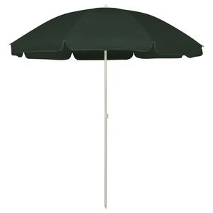 vidaXL Rantavarjo vihre&auml; 240 cm