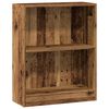 vidaXL Kirjahylly vanha puu 60x24x76 cm tekninen puu