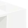 vidaXL P&ouml;yt&auml; Valkoinen 109 x 50 x 78 cm Tekninen puu