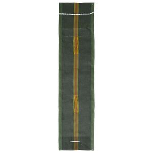 vidaXL Hiekkas&auml;kit 100 kpl Tummanvihre&auml; 120 x 27 cm HDPE