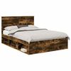 vidaXL S&auml;ngyn runko Savup&auml;hkin&auml; 160 x 200 cm Massiivinen m&auml;nty