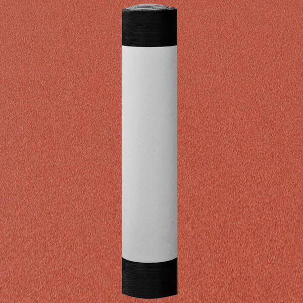 vidaXL Bitumikattohuopa 1 rulla 2,5 m&sup2; punainen