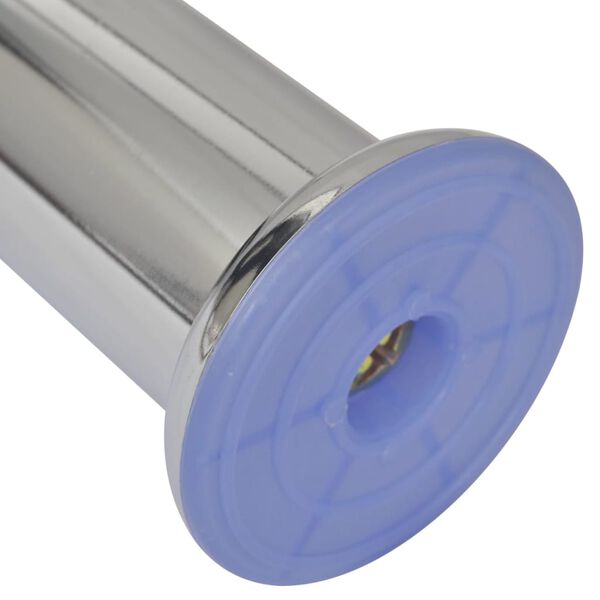 vidaXL Py&ouml;re&auml;t sohvanjalat 8 kpl kromi 180 mm