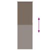 vidaXL Rullaverho Blackout kahvi 60x150 cm Kankaan leveys 55,7 cm