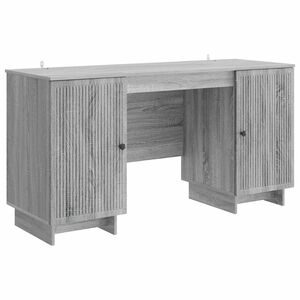 vidaXL P&ouml;yt&auml; Harmaa Sonoma Tekninen puu 142,5 x 50 x 75 cm