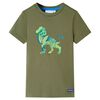 Lasten T-paita khaki 116