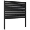 vidaXL S&auml;ngynp&auml;&auml;ty musta 96x4x100 cm t&auml;ysi m&auml;nty