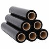 vidaXL Stretch Film 6 kpl Musta 30 &mu;m 50 cm x 300 m