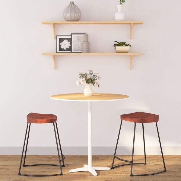 vidaXL Gavin baarijakkarat 2 kpl 45x38x53 cm t&auml;ysi mangopuu