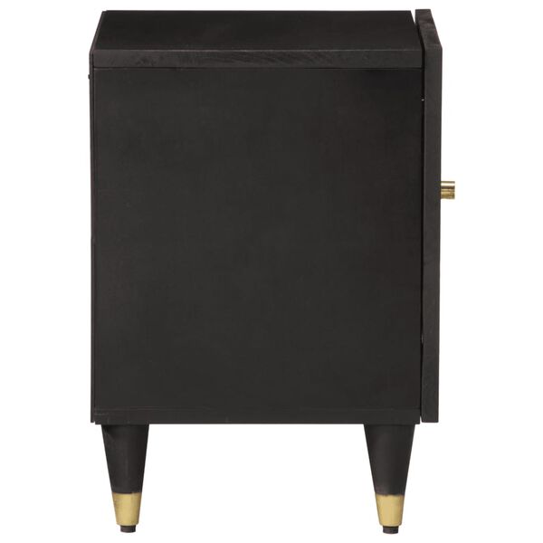 vidaXL Yöpöytä 40x33x46 cm täysi mangopuu