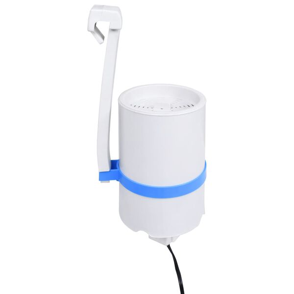 vidaXL Uima-altaan roikkuva pintapuhdistin/pumppu adaptorilla 16 cm