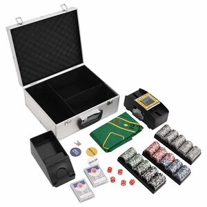 vidaXL Pokeri pelimerkkisarja 300 kpl 11,5 g