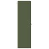 vidaXL S&auml;ilytyskaappi s&auml;ilytystilassa Oliivivihre&auml; 60 x 40 x 140 cm