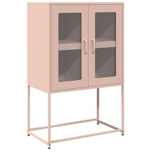 vidaXL Highboard Pinkki 68x39x107 cm Ter&auml;s
