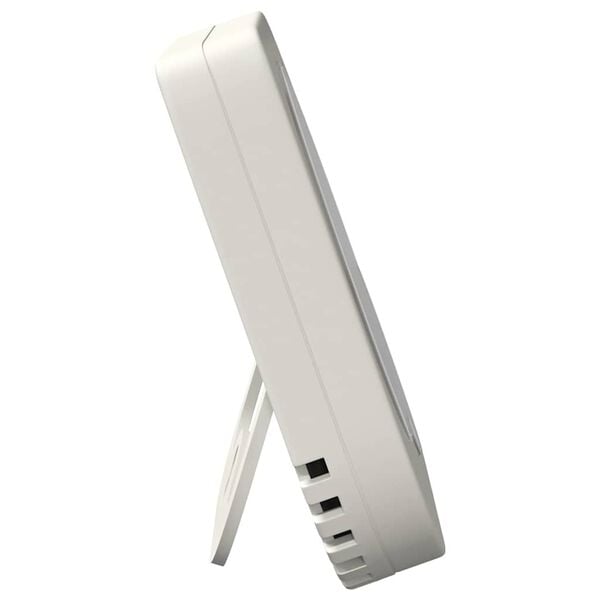 vidaXL Termohygrometri Valkoinen 7,5 x 7,5 x 1,2 cm ABS