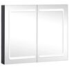 vidaXL LED kylpyhuoneen peilikaappi 80x12,2x68 cm