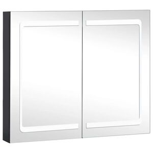 vidaXL LED kylpyhuoneen peilikaappi 80x12,2x68 cm