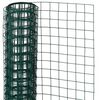 Nature Metalliverkko neli&ouml; 0,5x5m 13mm muovip&auml;&auml;llysteinen ter&auml;s vihre&auml;