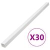 vidaXL Johtokanava 50x25 mm 30 m PVC