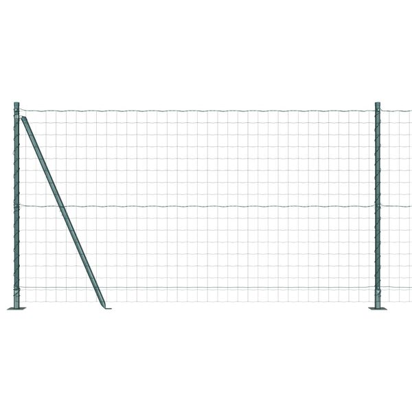 vidaXL Aita ja Tuki Vihre&auml; 1,2 x 25 m Ter&auml;s