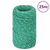 vidaXL Venek&ouml;ysi vihre&auml; 2 mm 25 m polypropeeni
