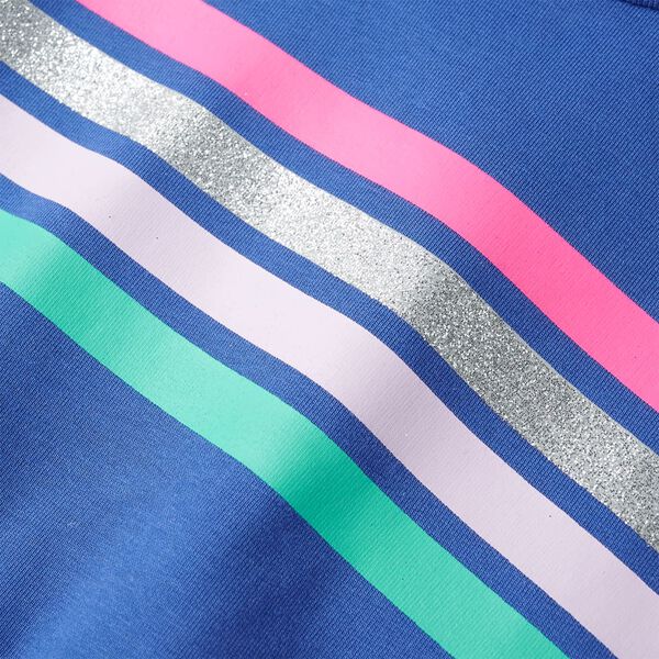 Lasten mekko kiristysnyörillä koboltinsininen 140