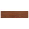 vidaXL Ikkunakynnys Ruskea puu 80 x 25 x 4,5 cm Polyvinyylikloridi