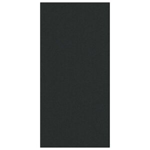 vidaXL Ovenmatto Musta 120 x 250 cm 100% polyamidi