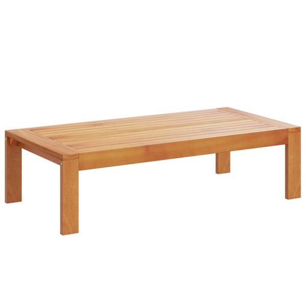 vidaXL 4-osainen puutarhasohvasarja tyynyill&auml; massiivipuu akaasia