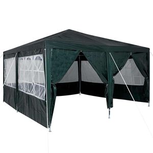 vidaXL Juhlateltta Vihre&auml; 400 x 400 x 266 cm Polyeteeni