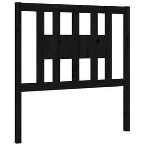vidaXL S&auml;ngynp&auml;&auml;ty musta 81x4x100 cm t&auml;ysi m&auml;nty