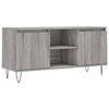 vidaXL TV-taso harmaa Sonoma 104x35x50 cm tekninen puu