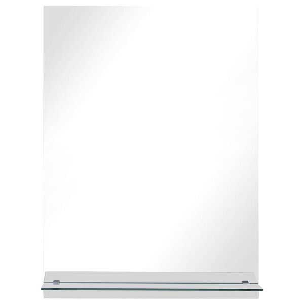 vidaXL Sein&auml;peili hyllyll&auml; 50x70 cm karkaistu lasi