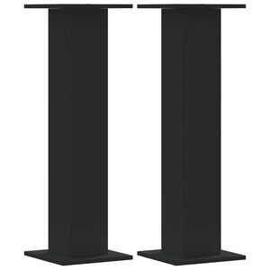 vidaXL Kasvitelineet 2 kpl musta 30x30x95 cm tekninen puu