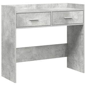 vidaXL Konsolip&ouml;yt&auml; Betoninharmaa 90 x 35 x 80 cm Tekninen puu