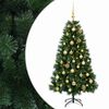 vidaXL Keinotekoinen joulukuusi ja joulupallot 120 cm 150 LEDi&auml;