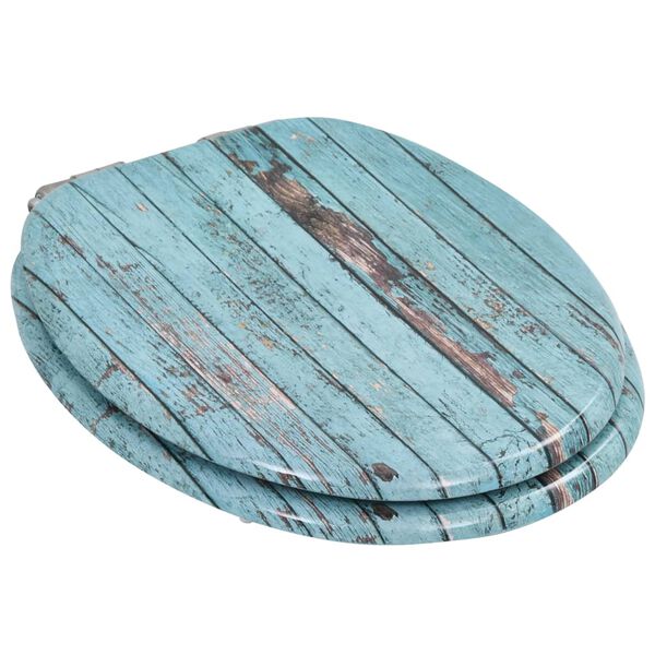 vidaXL WC-istuin 2 kpl soft close kansilla MDF vanha puu -kuosi