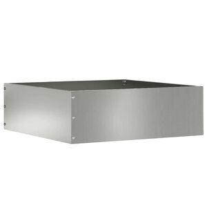 vidaXL Nurmireunus 40 x 40 x 13 cm Galvanoitu ter&auml;s Hopea