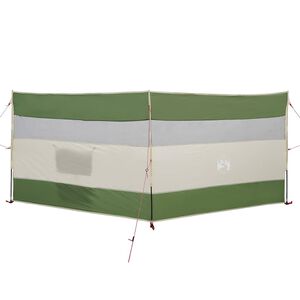 vidaXL Camping Windbreak Green 340x130 cm Vedenpit&auml;v&auml;