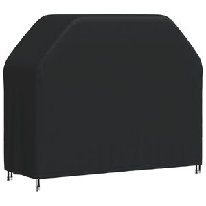 vidaXL Ulkogrillin suojus 147x61x112 cm musta 420D Oxford