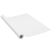vidaXL Itseliimautuva huonekalukalvo valkoinen 500x90 cm PVC