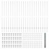 vidaXL Aita ja Tuki Hopea 1,6 x 50 m Ter&auml;s