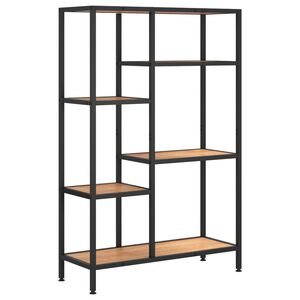 vidaXL Kirjahylly 80x30x120 cm ter&auml;s ja tekninen puu