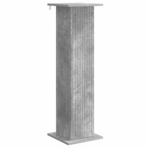 vidaXL Kasviteline Betoninharmaa 30,5 x 30 x 100,5 cm Tekninen puu